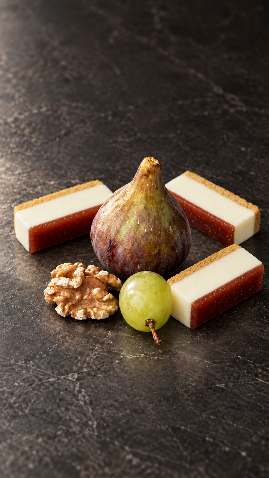 Lingote - Cheesecake de Higo, Uva y Miel