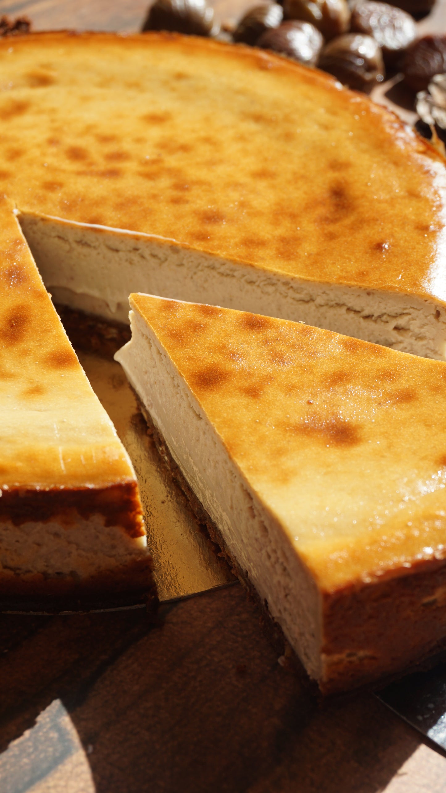 La Castañera | Tarta de queso y Castañas