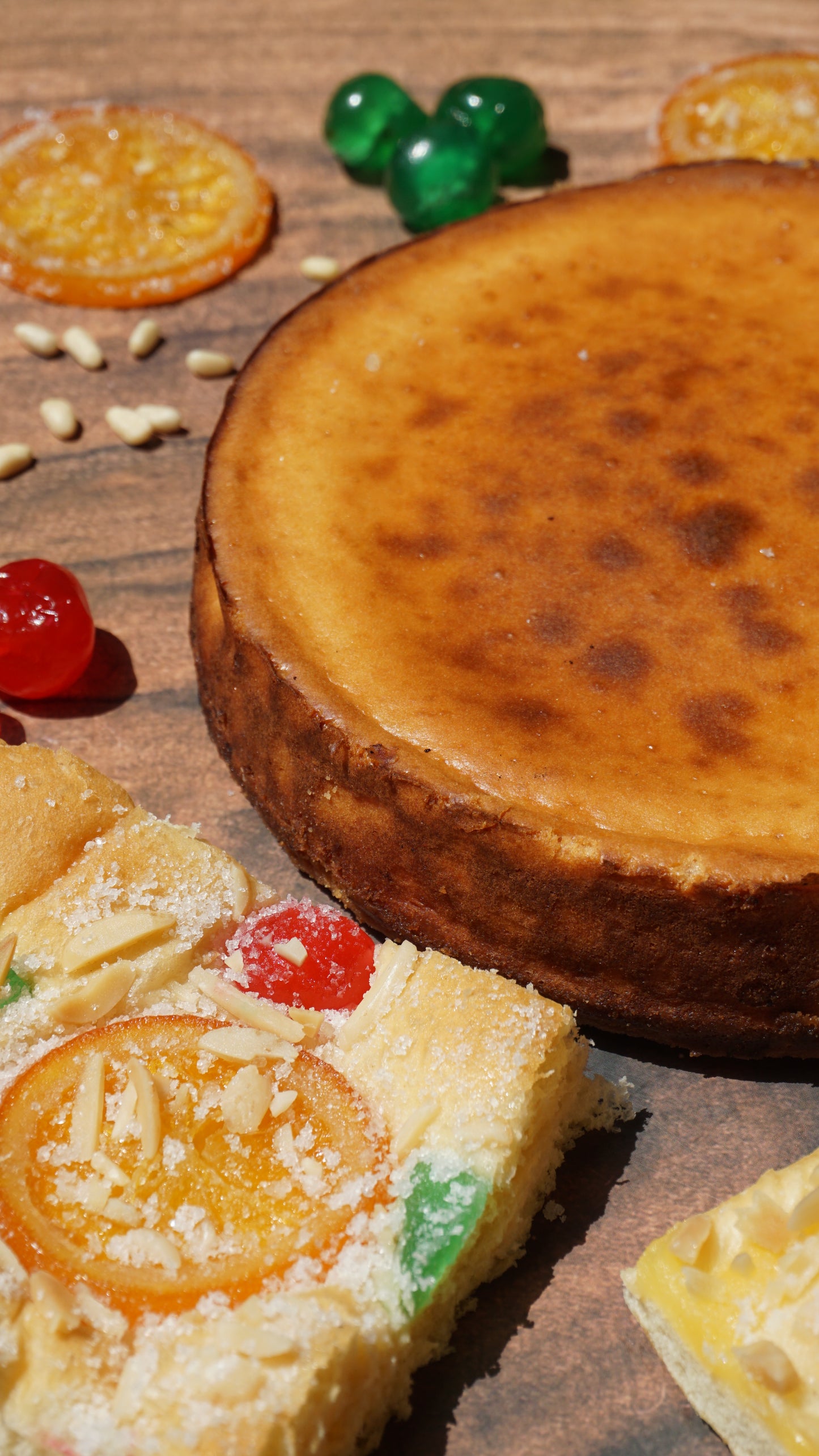 Cheesecake Coca de San Juan
