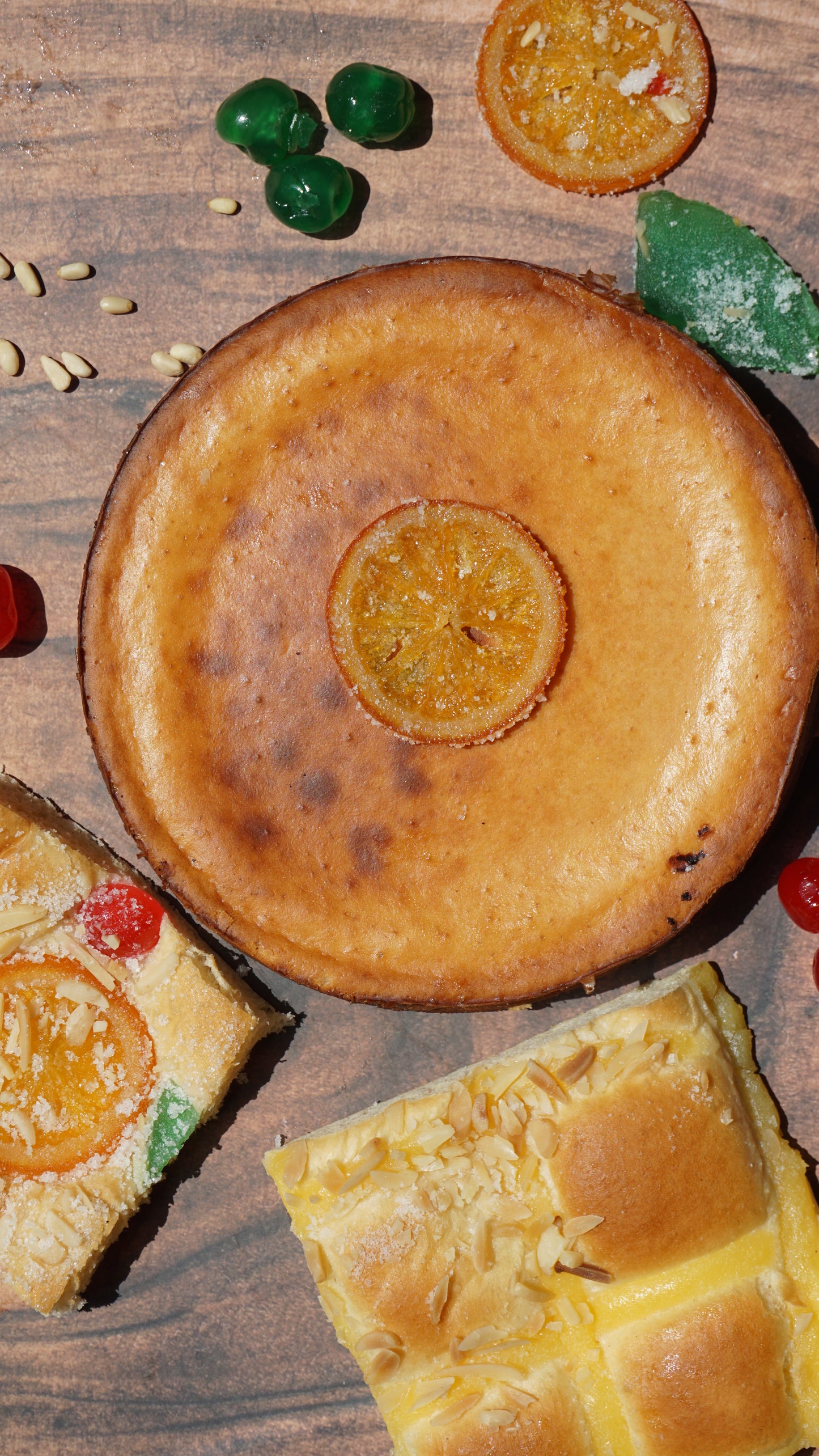 Cheesecake Coca de San Juan