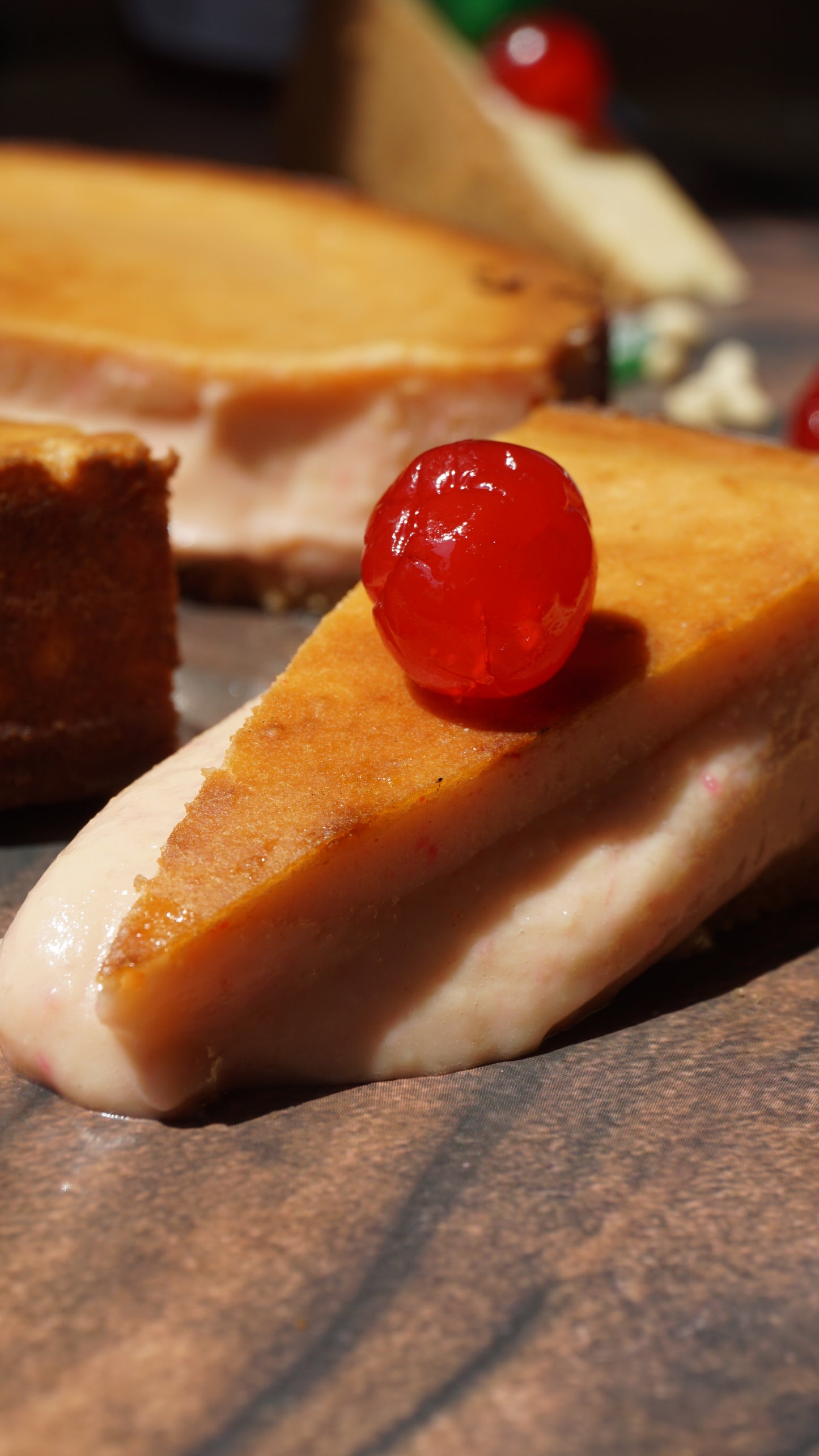 Cheesecake Coca de San Juan