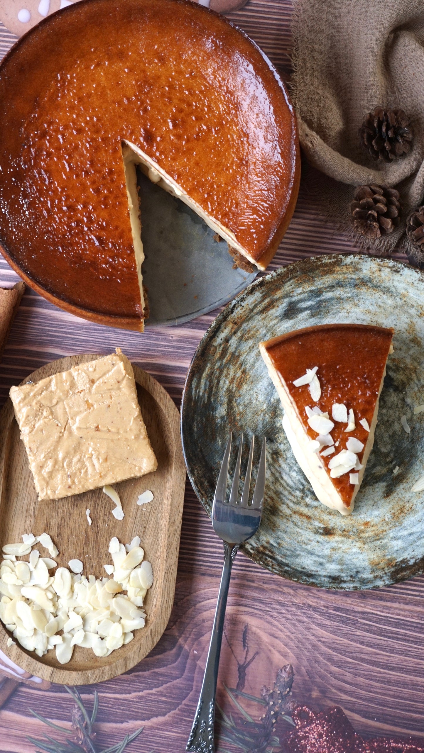 La Turrona | Tarta de queso y turrón Jijona