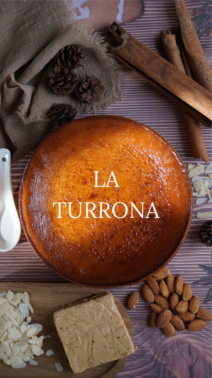 La Turrona | Tarta de queso y turrón Jijona